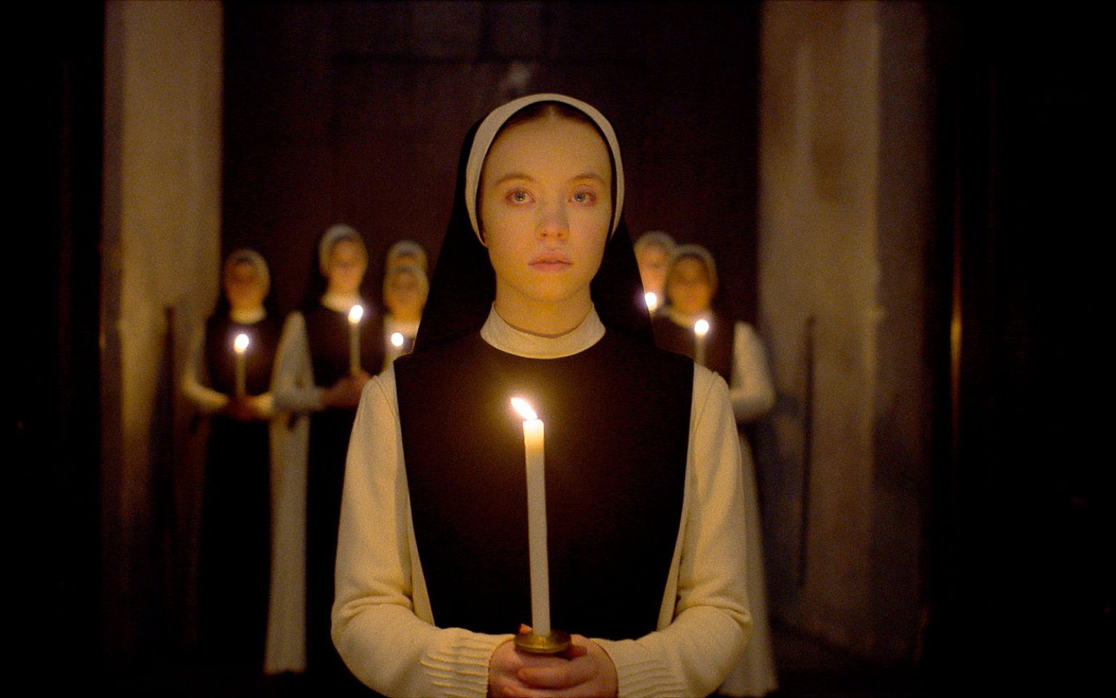Sydney Sweeney stars in the new horror film "Immaculate."