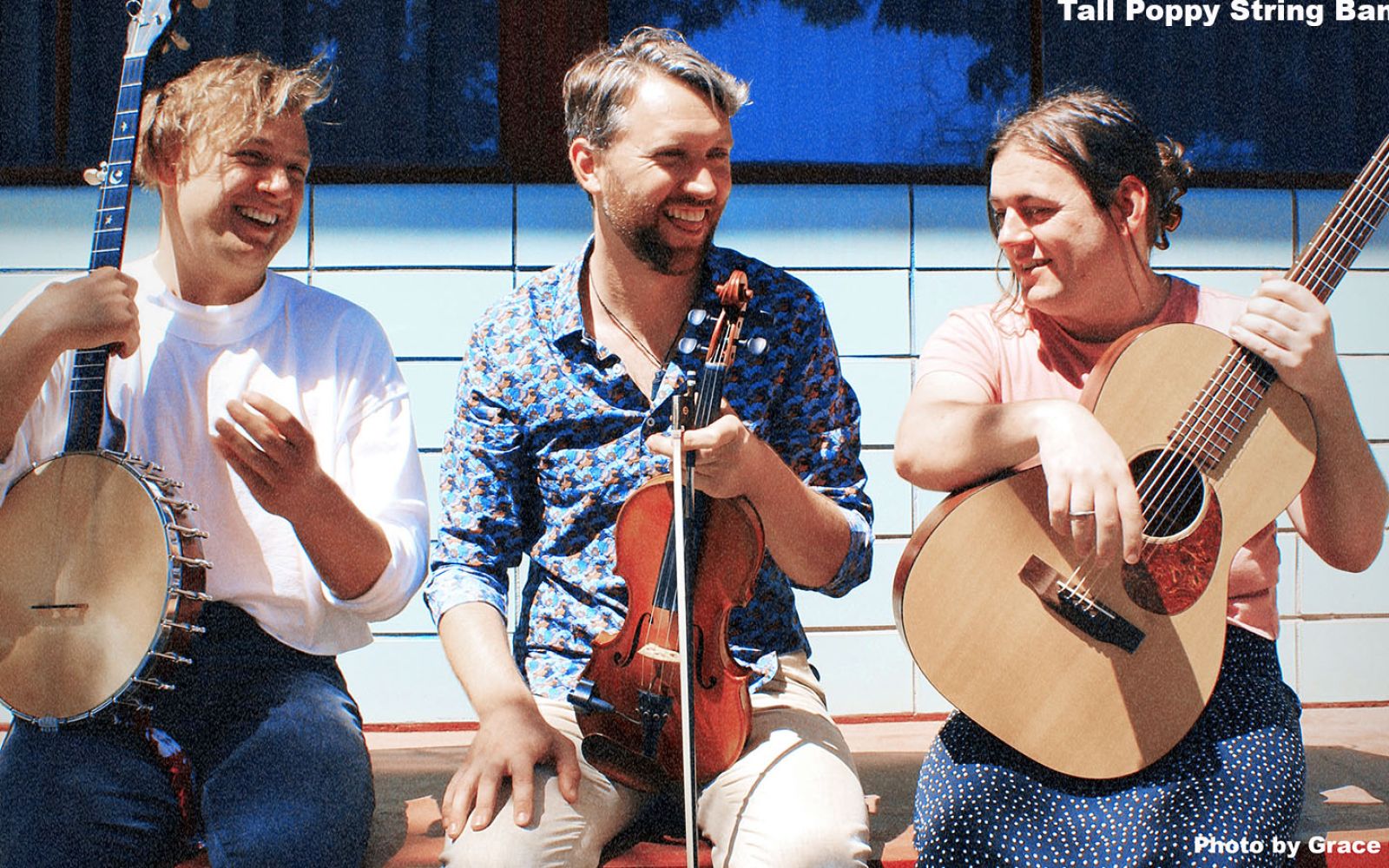 Tall Poppy String Band will be among the acts performing at April in The Garden.